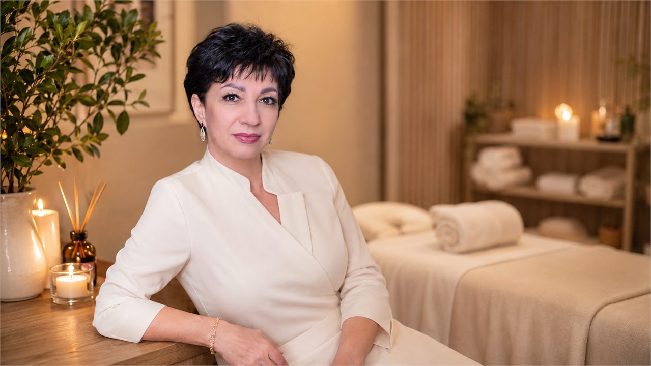 Ирина Анатольевна Ратавнина в кабинете студии Инь-Янь
